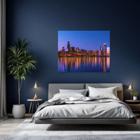 Chicago Lakefront Night Skyline — study 2 thumbnail