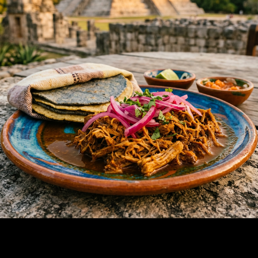 Local cuisine study in Chichen Itza, Mexico