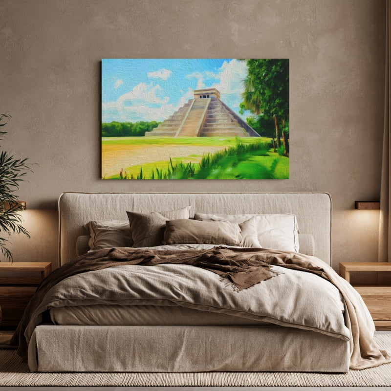 El Castillo Temple of Kukulcán — Chichen Itza, Mexico, view 6