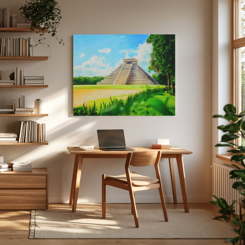 El Castillo Temple of Kukulcán — Chichen Itza, Mexico, view 4