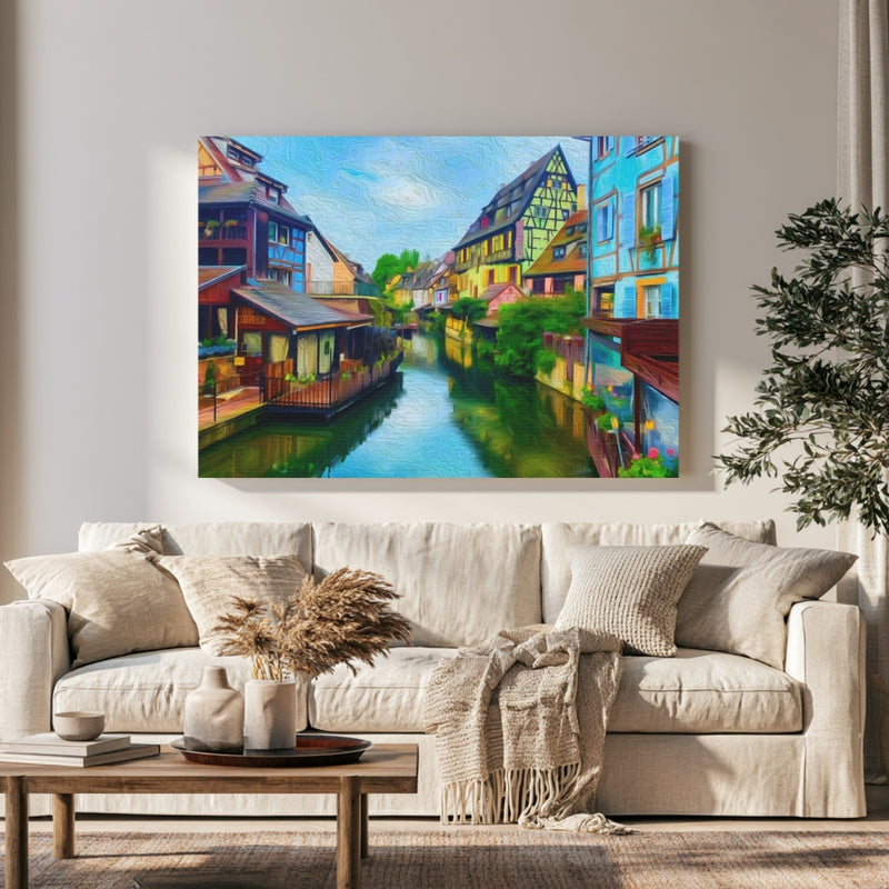 Little Venice Canal District — Colmar, France, view 1