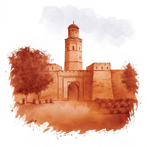 Colonia del Sacramento watercolor