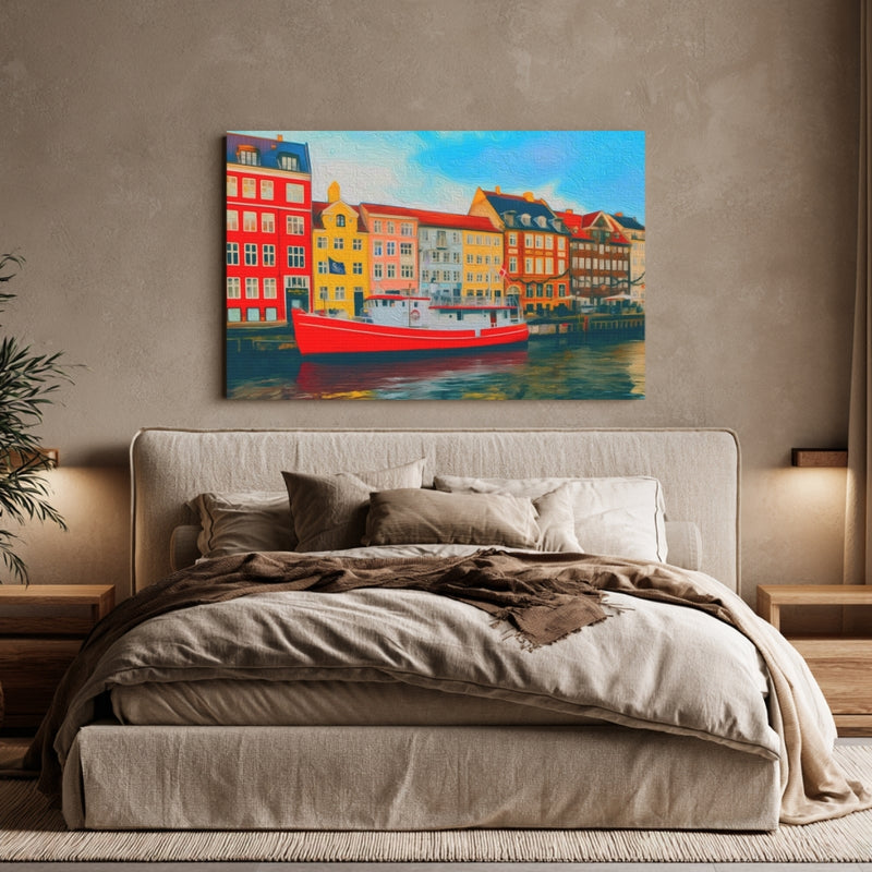 Nyhavn Canal Waterfront — Copenhagen, Denmark, view 6