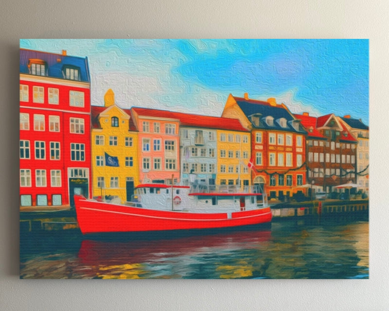 Nyhavn Canal Waterfront — Copenhagen, Denmark