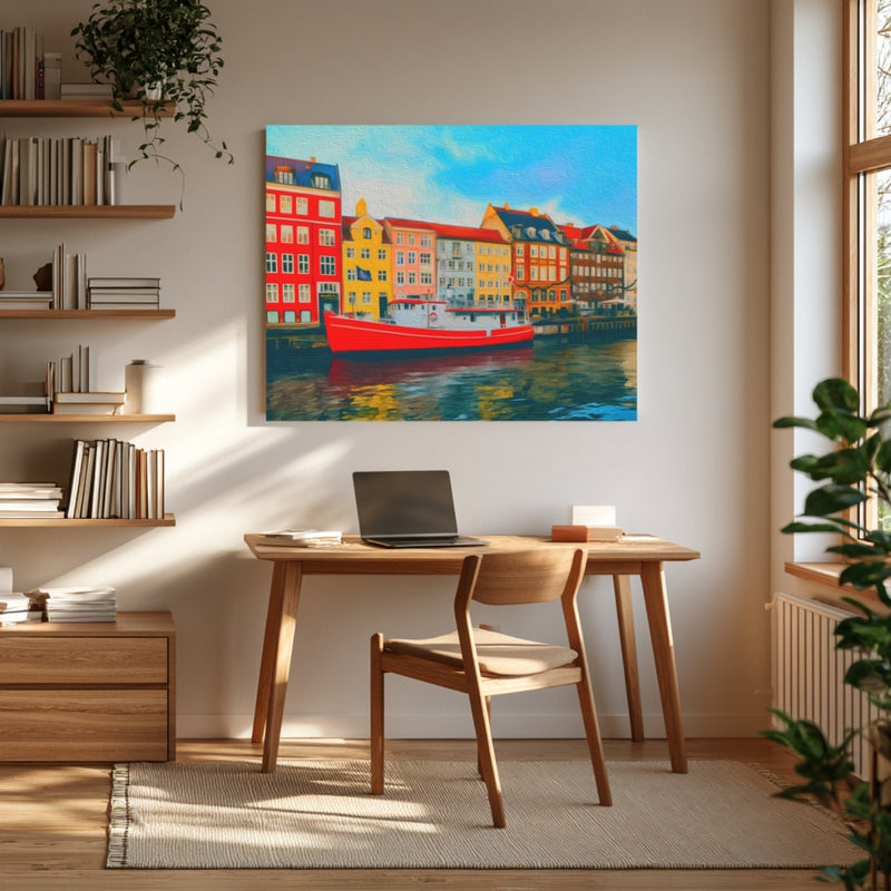 Nyhavn Canal Waterfront — Copenhagen, Denmark, view 4
