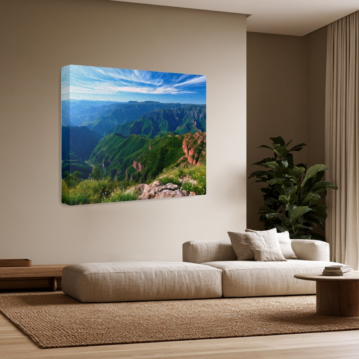 Copper Canyon Rim Overlook — Copper Canyon, Mexico, view 2
