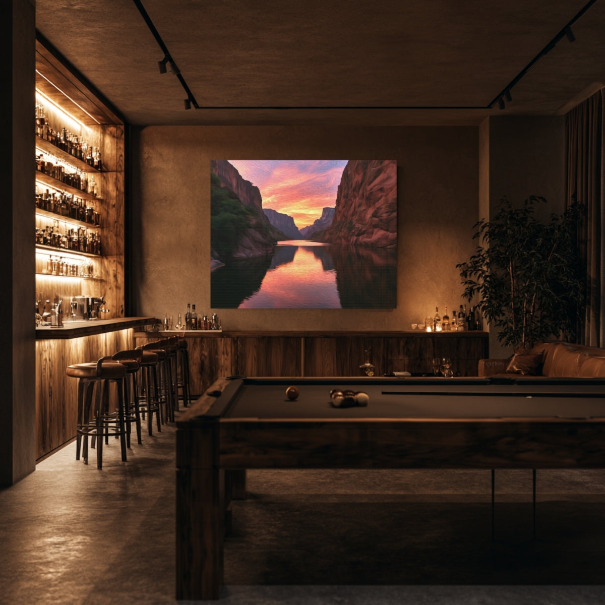 Copper Canyon River Gorge Sunset — Copper Canyon, Mexico, view 5