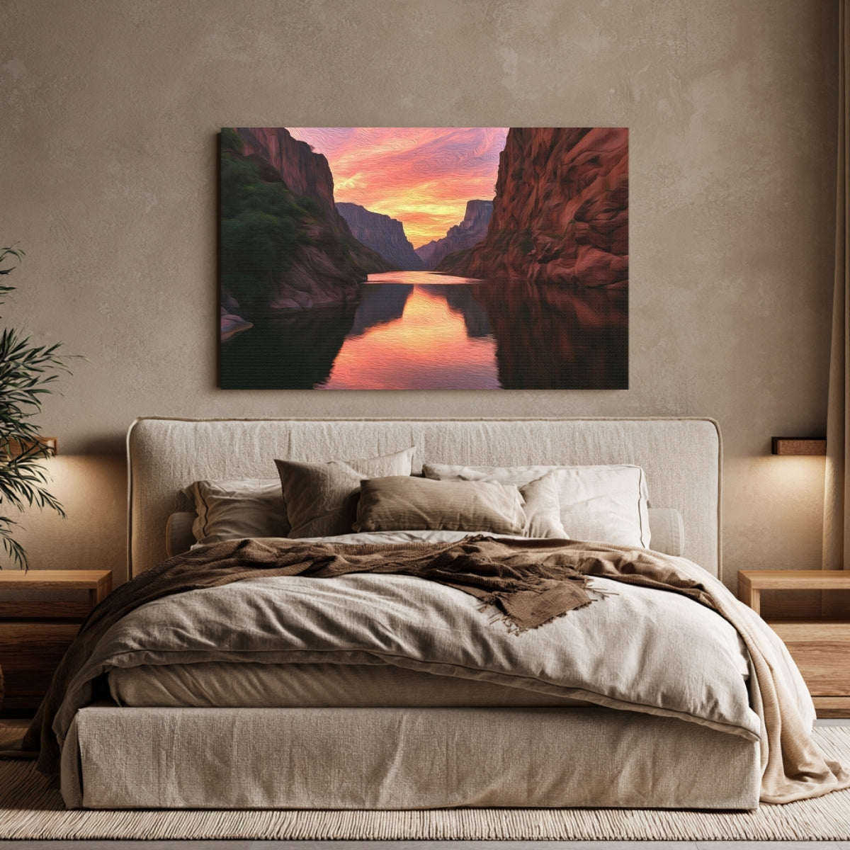 Copper Canyon River Gorge Sunset — Copper Canyon, Mexico, view 4