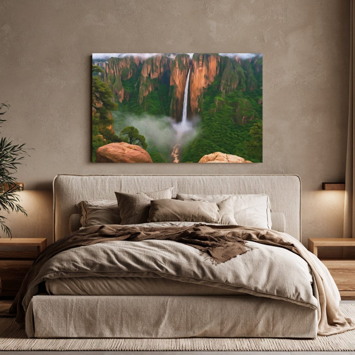 Copper Canyon Waterfall Cliffs — Copper Canyon, Mexico, view 4