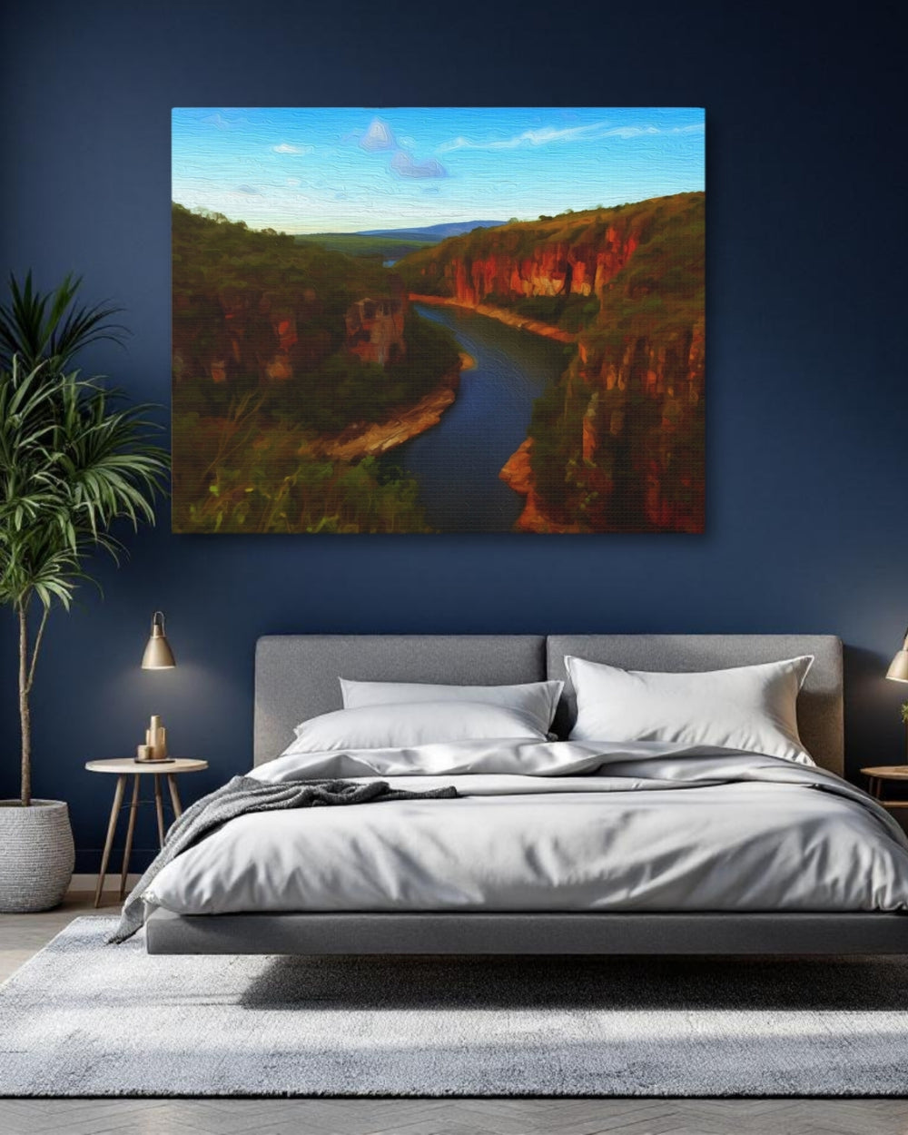 Copper Canyon, Mexico | Copper Canyon River Gorge | Original Series Gallery Canvas detail