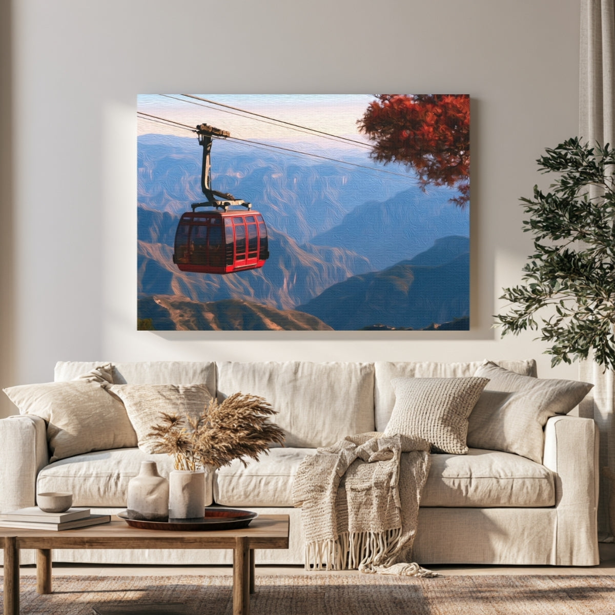 Copper Canyon Cable Car — Copper Canyon, Mexico, view 1