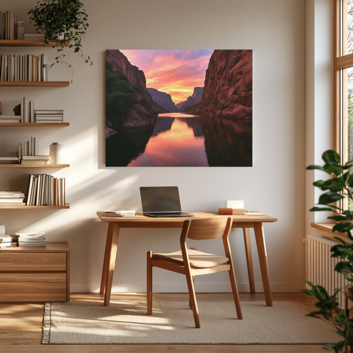 Copper Canyon River Gorge Sunset — Copper Canyon, Mexico, view 3