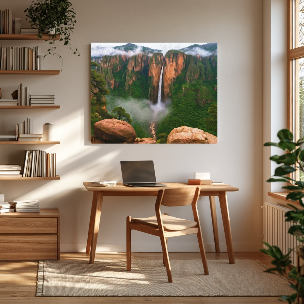Copper Canyon Waterfall Cliffs — Copper Canyon, Mexico, view 3