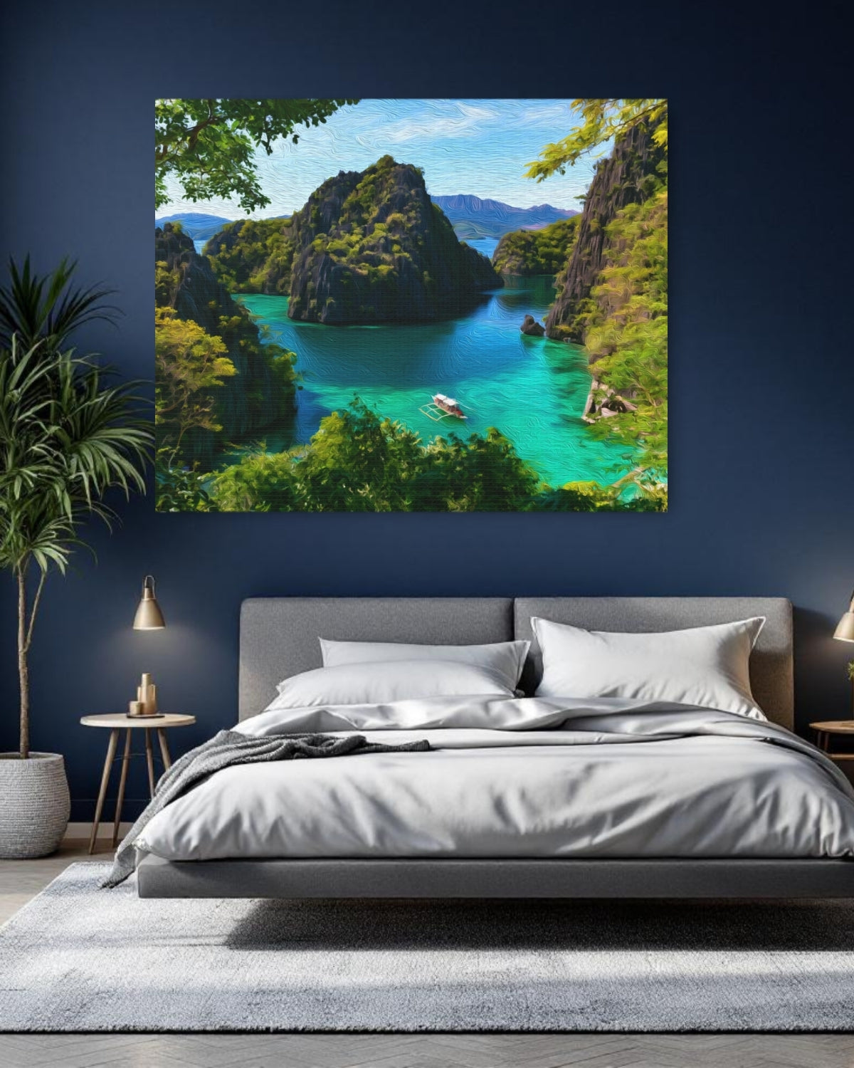 Kayangan Lake Karst Lagoon — Coron, Philippines, study 1