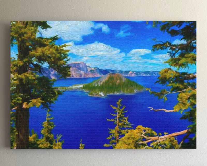 Wizard Island Crater Lake — Crater Lake, Oregon