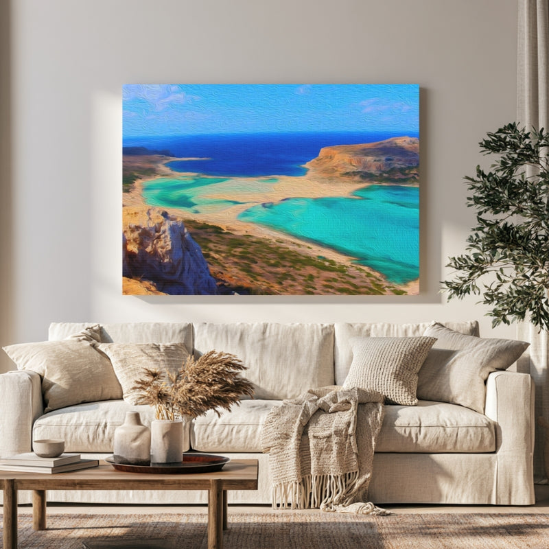 Balos Lagoon Coastal Vista — Crete, Greece, view 1