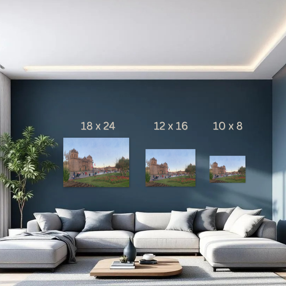 Cusco, Peru | Cusco Cathedral | Original Series Canvas detail