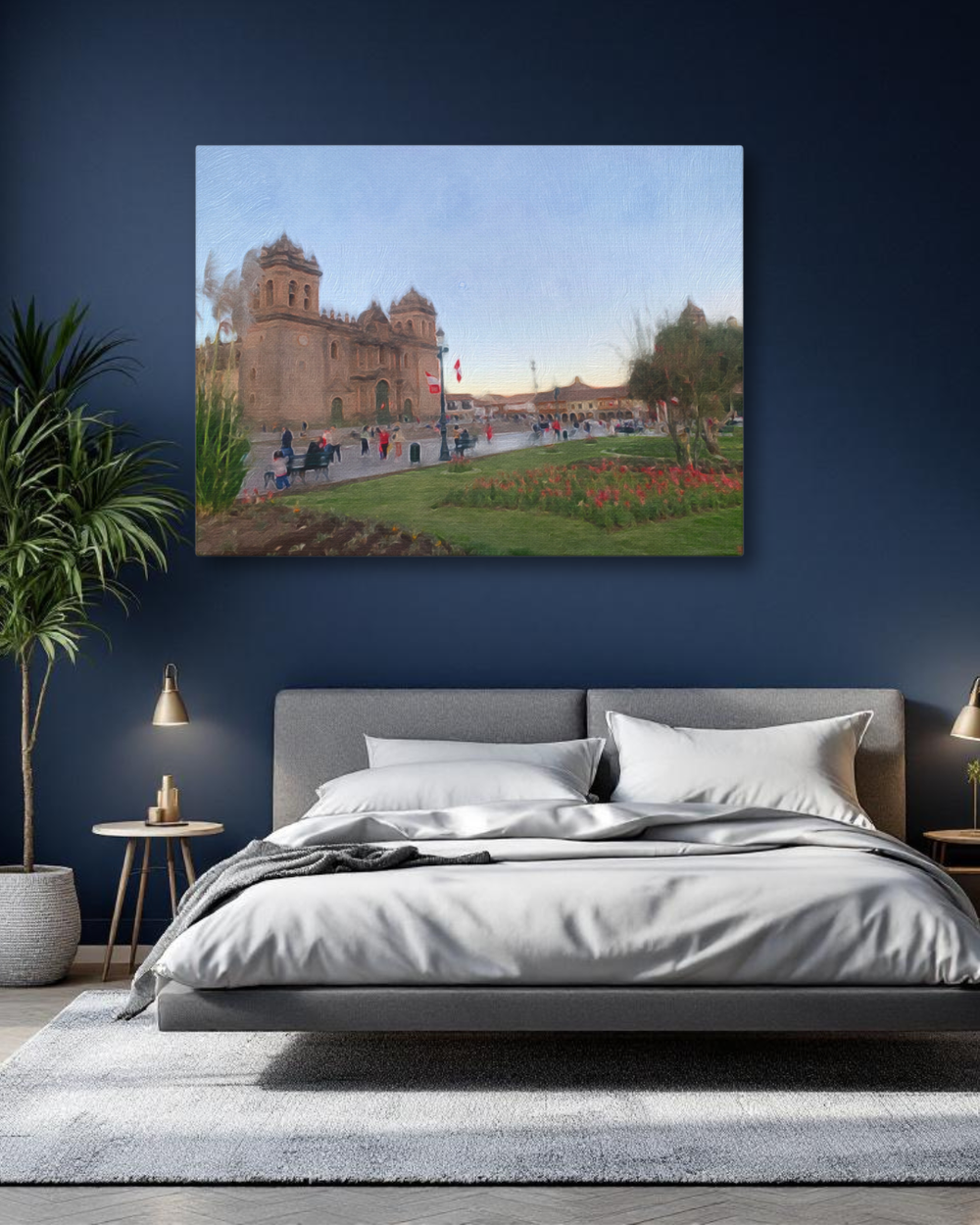 Cusco, Peru | Cusco Cathedral | Original Series Canvas detail