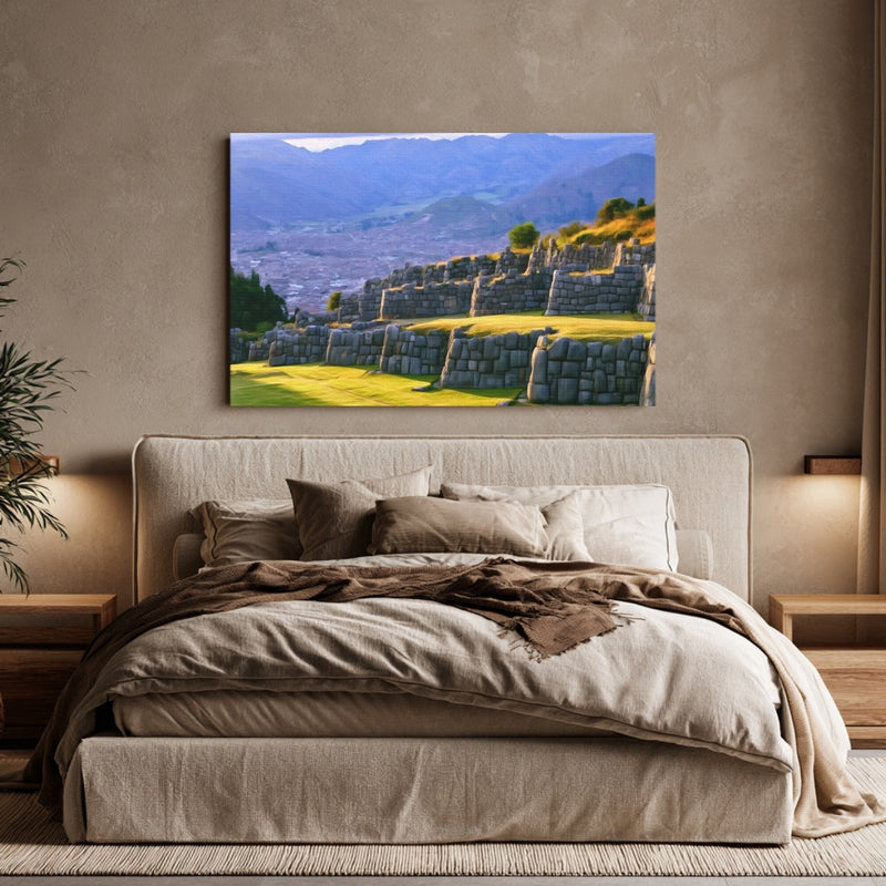 Sacsayhuaman Inca Fortress Walls — Cusco, Peru, view 6