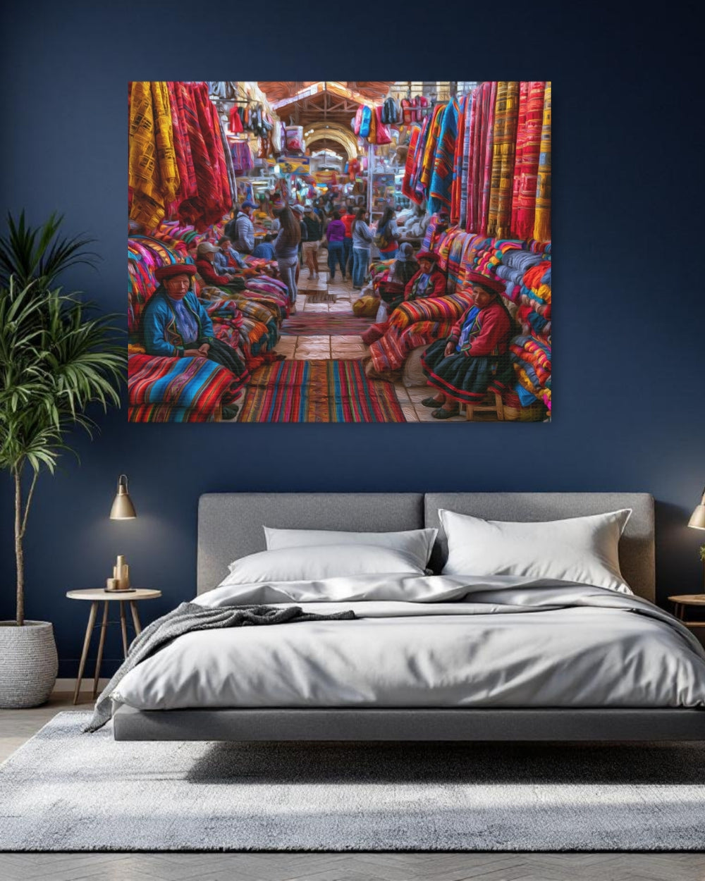 Cusco, Peru | Cusco San Pedro Market | Original Series Gallery Canvas detail