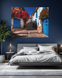 San Blas Cobblestone Stairway Alley — study 1 thumbnail