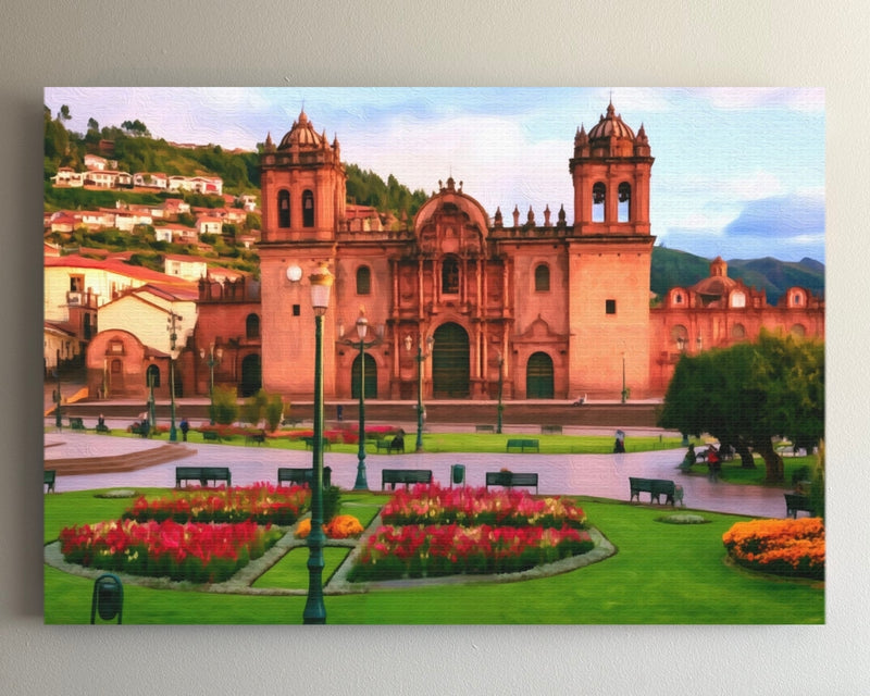 Plaza de Armas Cathedral Cusco — Cusco, Peru