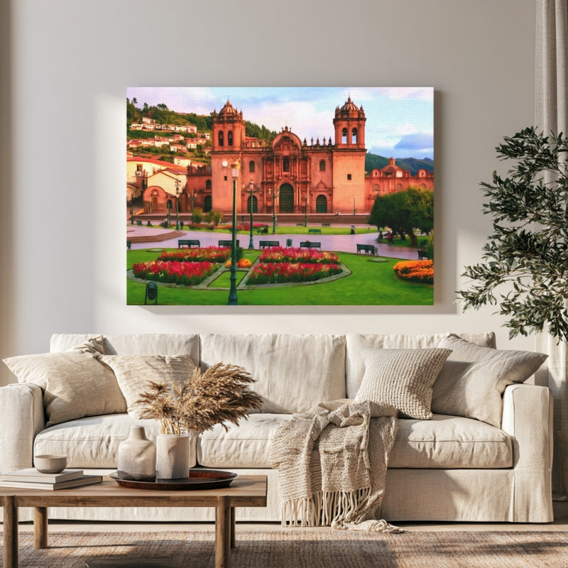 Plaza de Armas Cathedral Cusco — Cusco, Peru, view 1