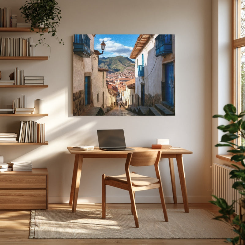 San Blas Cobblestone Street — Cusco, Peru, view 4