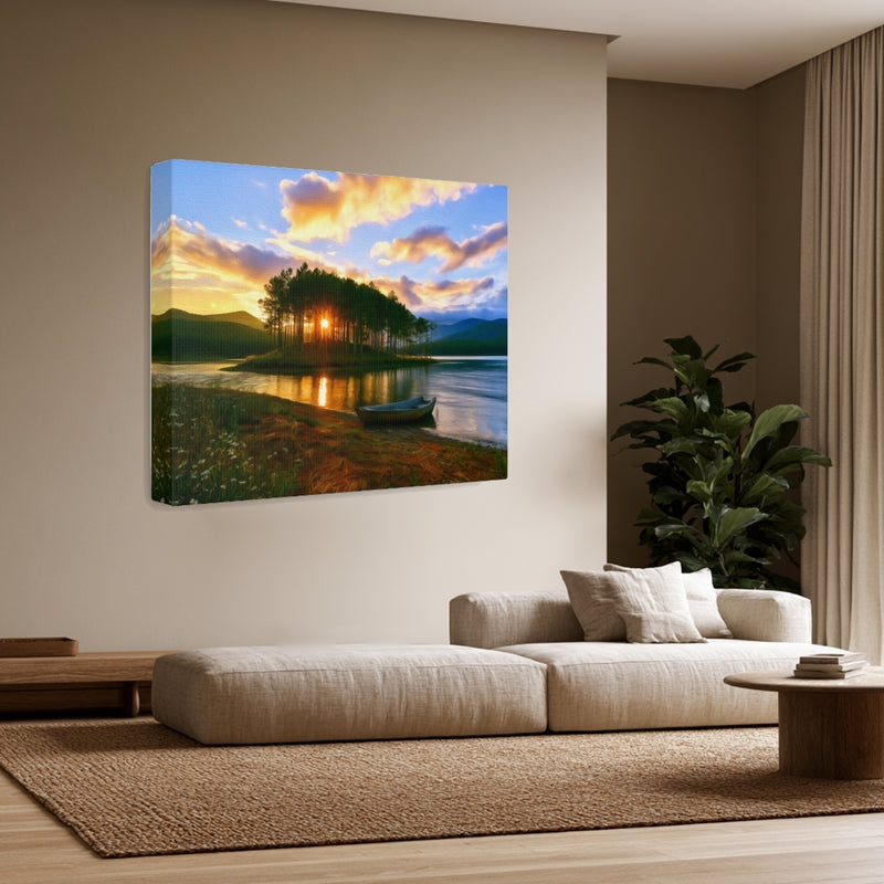 Tuyen Lam Lake Sunset — Da Lat, Vietnam, view 3
