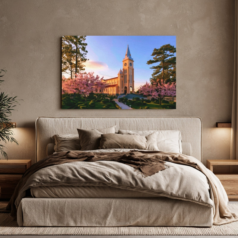 Da Lat Cathedral Clock Tower — Da Lat, Vietnam, view 6