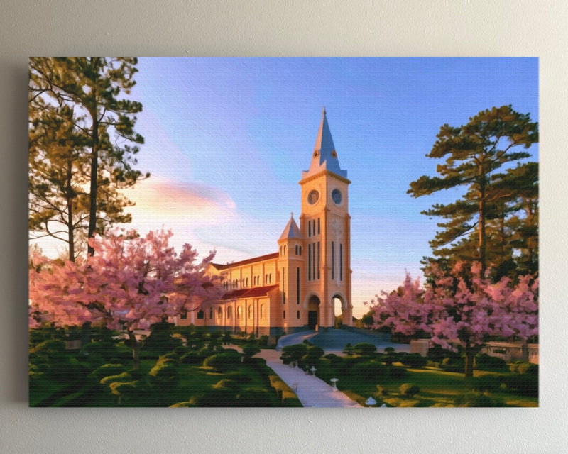 Da Lat Cathedral Clock Tower — Da Lat, Vietnam