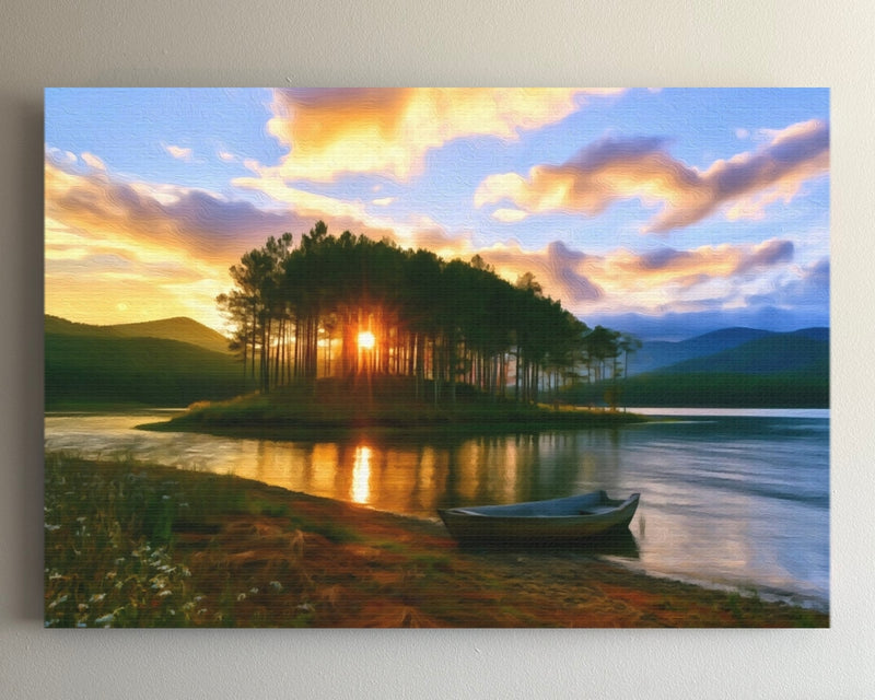 Tuyen Lam Lake Sunset — Da Lat, Vietnam
