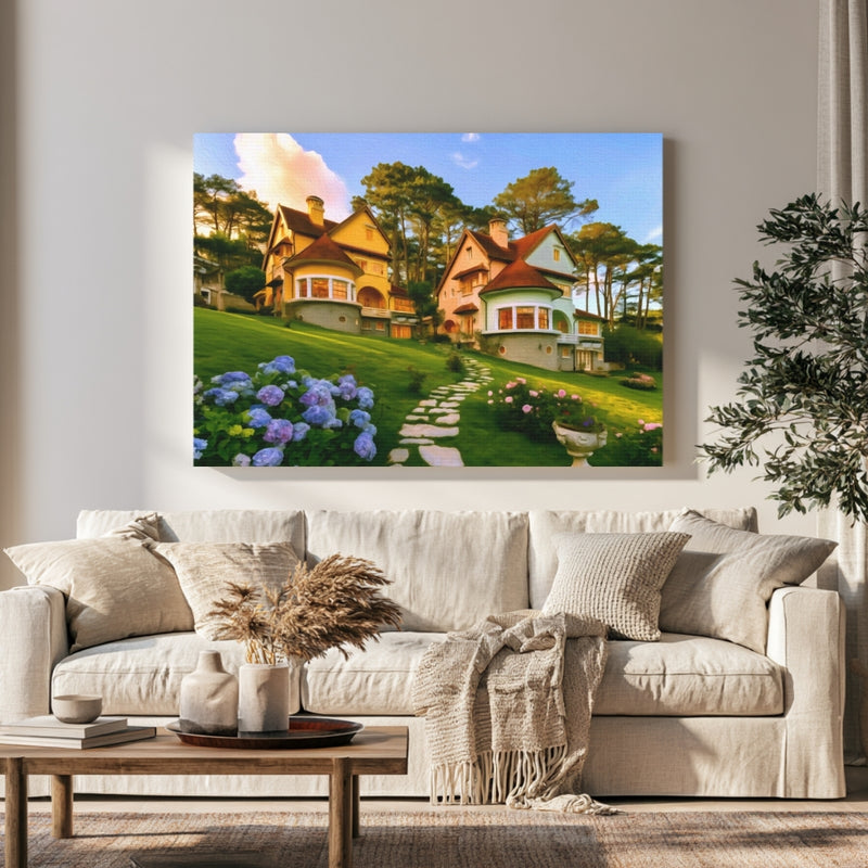 Da Lat Hill Villas Garden — Da Lat, Vietnam, view 1