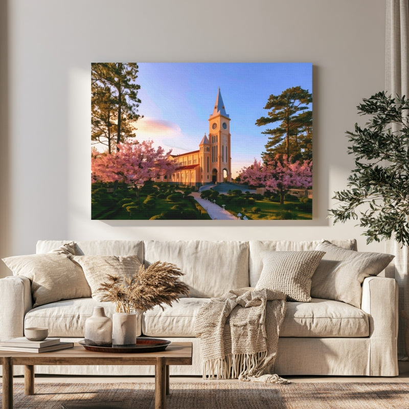 Da Lat Cathedral Clock Tower — Da Lat, Vietnam, view 1