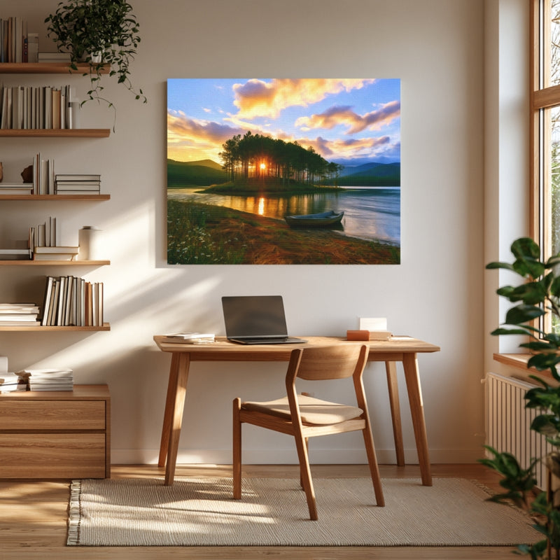 Tuyen Lam Lake Sunset — Da Lat, Vietnam, view 4