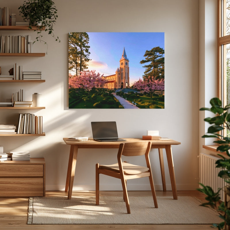 Da Lat Cathedral Clock Tower — Da Lat, Vietnam, view 4