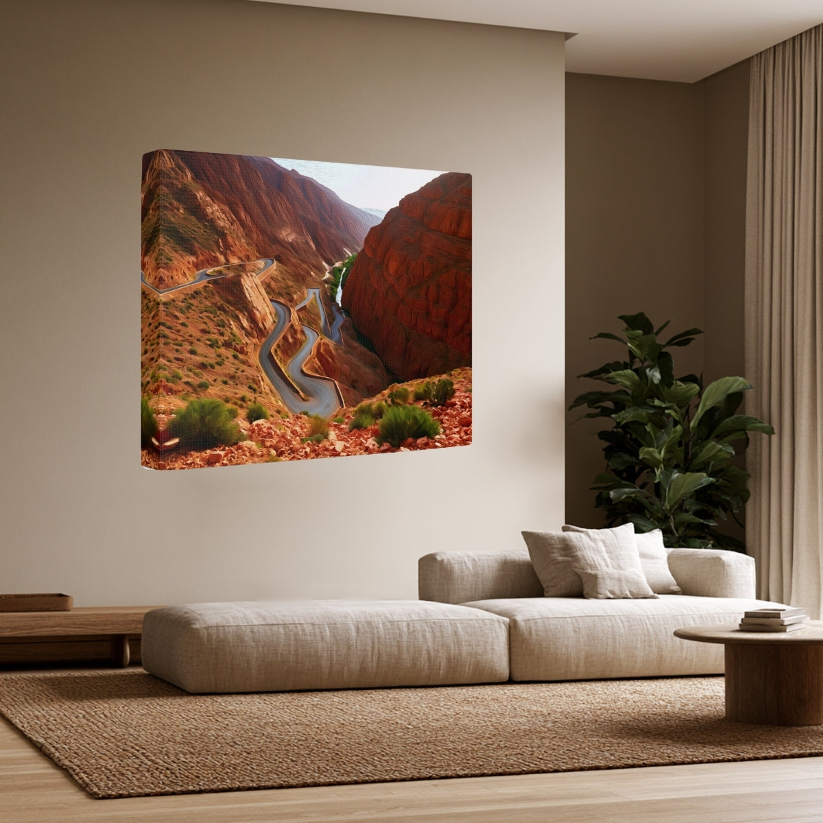 Dades Gorge Switchback Road — Dades Gorge, Morocco, view 2