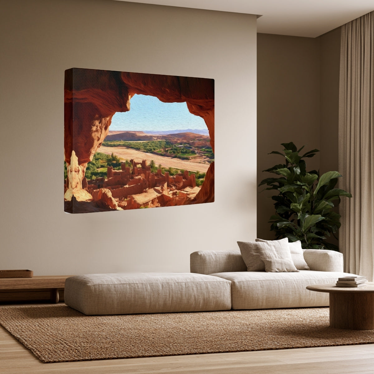 Ait Benhaddou Kasbah Ruins — Dades Gorge, Morocco, view 2