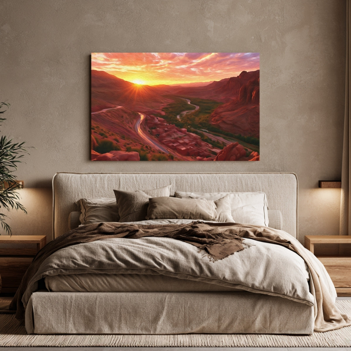 Dades Gorge Valley Sunset — Dades Gorge, Morocco, view 4