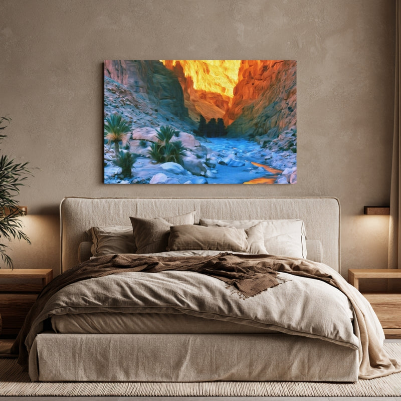 Dades Gorge Canyon River — Dades Gorge, Morocco, view 6