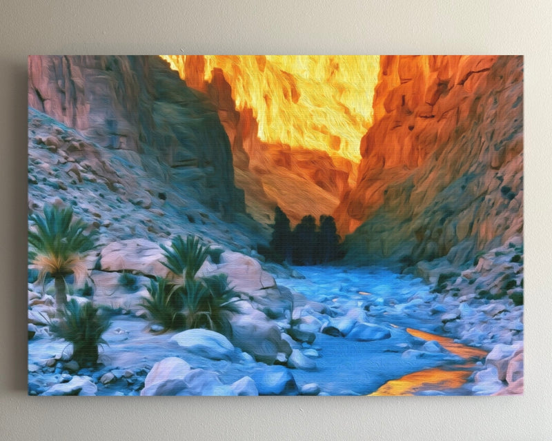 Dades Gorge Canyon River — Dades Gorge, Morocco