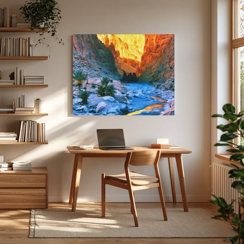 Dades Gorge Canyon River — Dades Gorge, Morocco, view 4