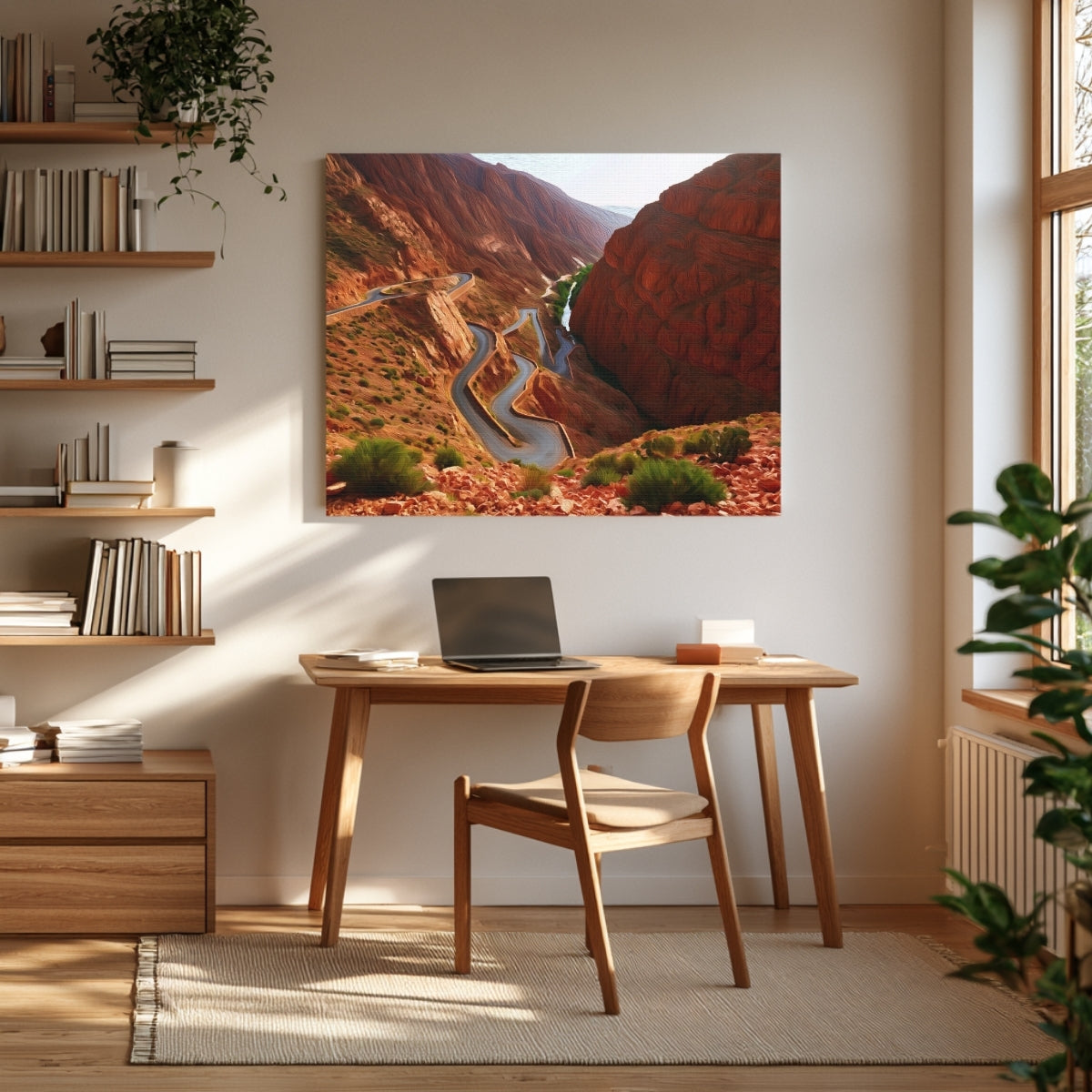Dades Gorge Switchback Road — Dades Gorge, Morocco, view 3