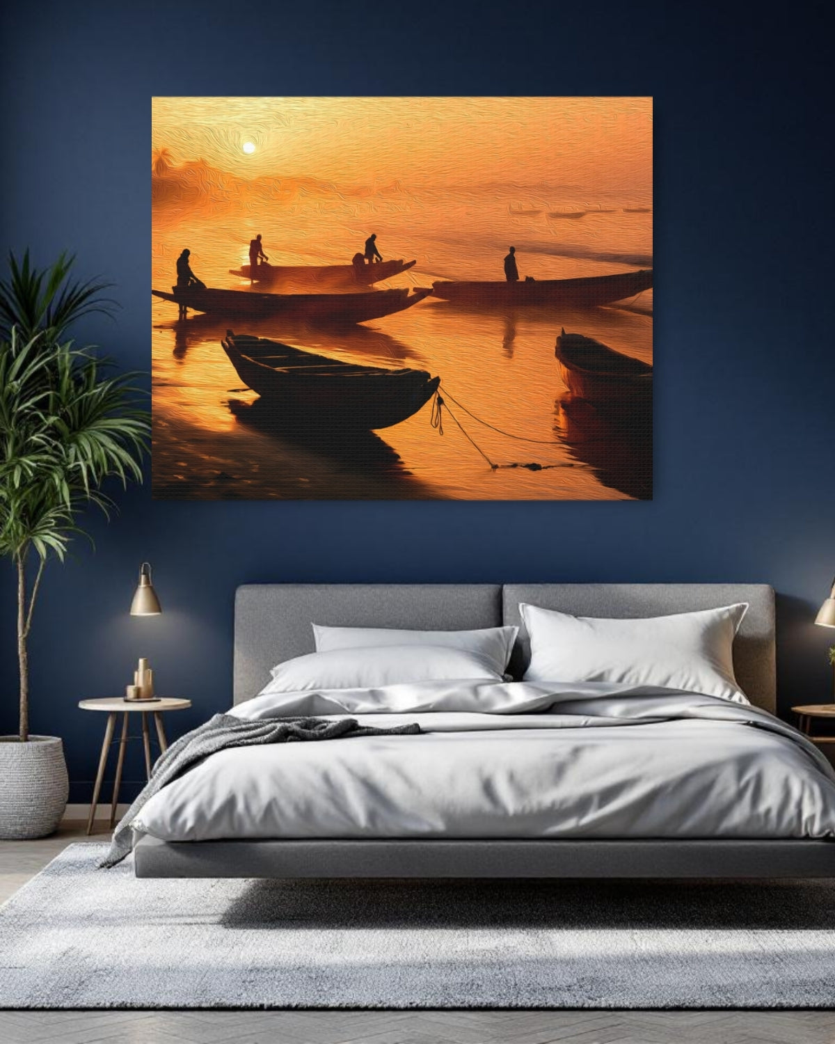 Dakar Fishing Boats Sunrise — Dakar, Senegal Study No. 1