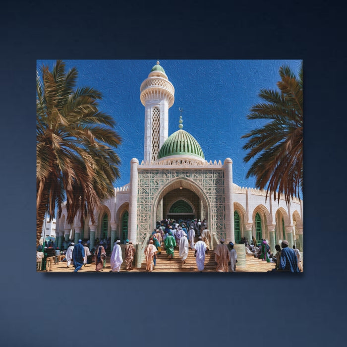 Dakar, Senegal | Grande Mosquee Touba Dakar | Original Series Gallery Canvas