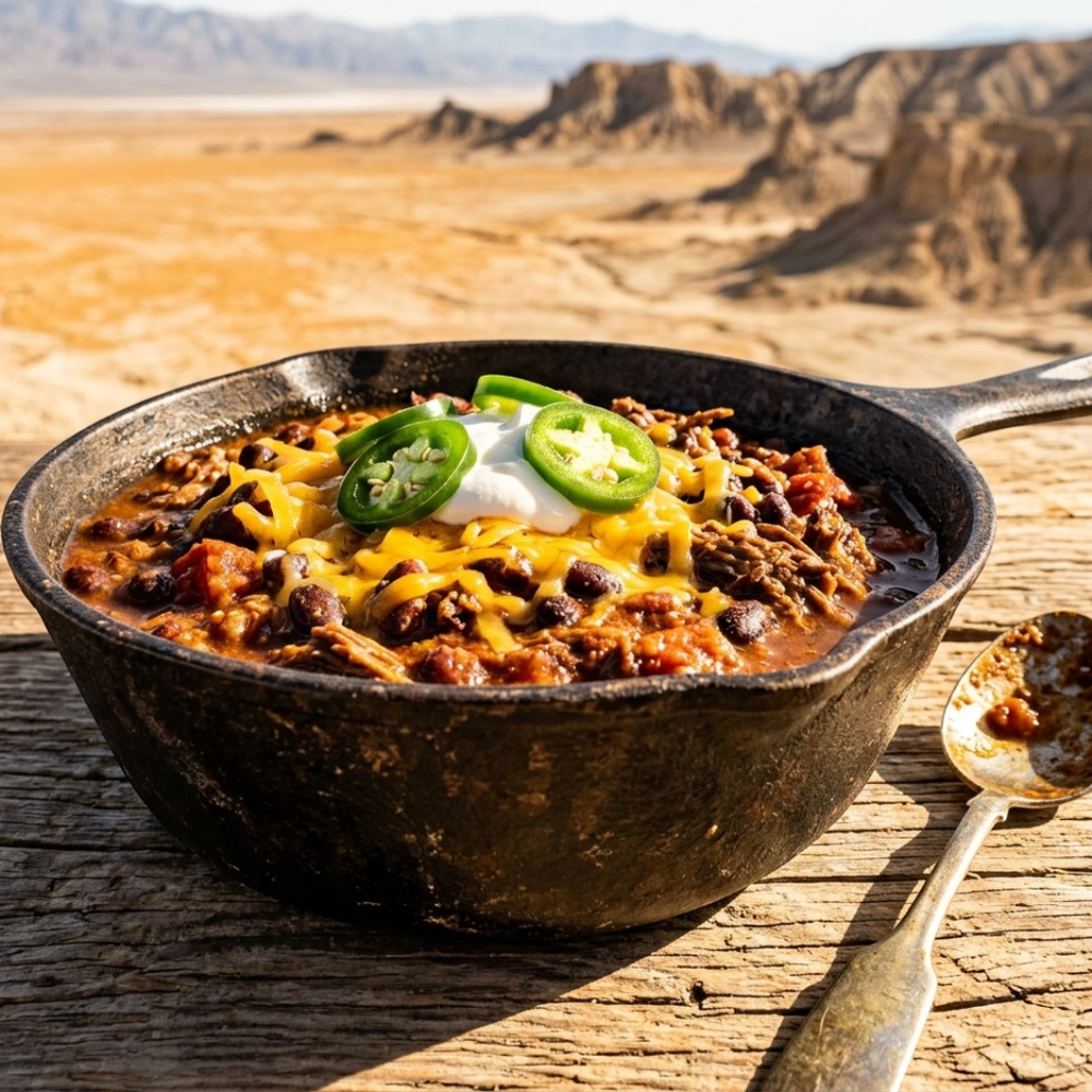 Local cuisine study in Death Valley, California