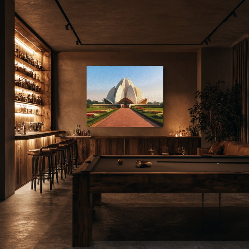Delhi Lotus-Shaped Temple — Delhi, India, view 7
