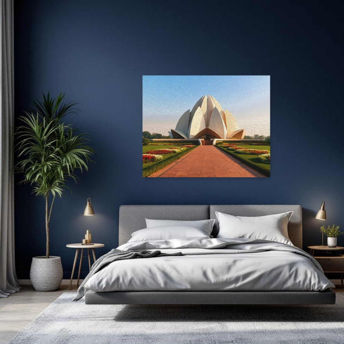 Delhi Lotus-Shaped Temple — Delhi, India, study 2