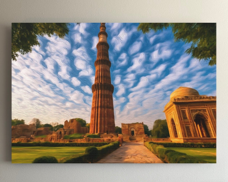 Qutb Minar Delhi Ruins — Delhi, India