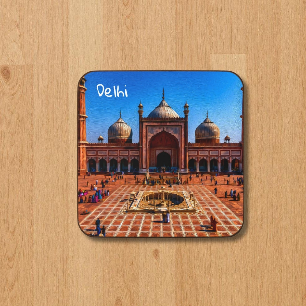 Jama Masjid Grand Courtyard — Delhi, India, study 1